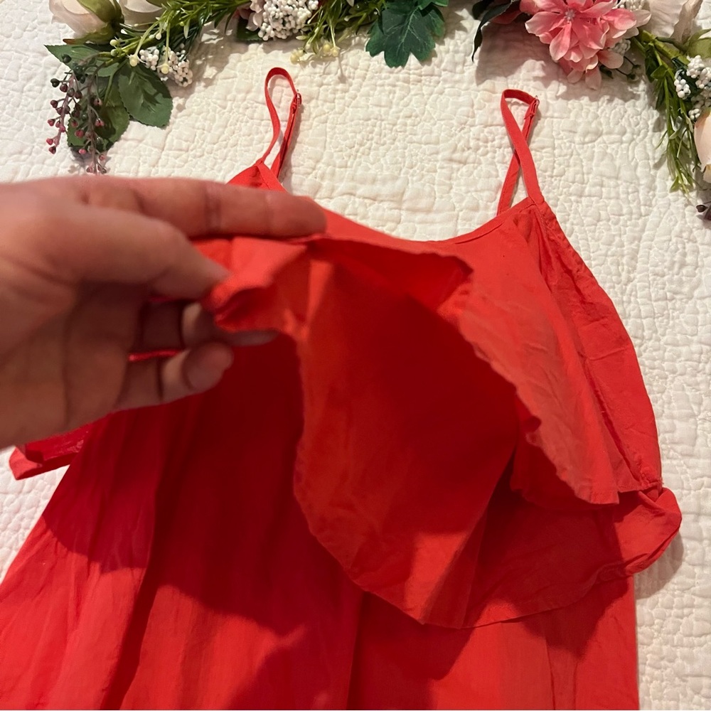 Royama Itchome Ruffle Layered Tank - Picture 6 of 12